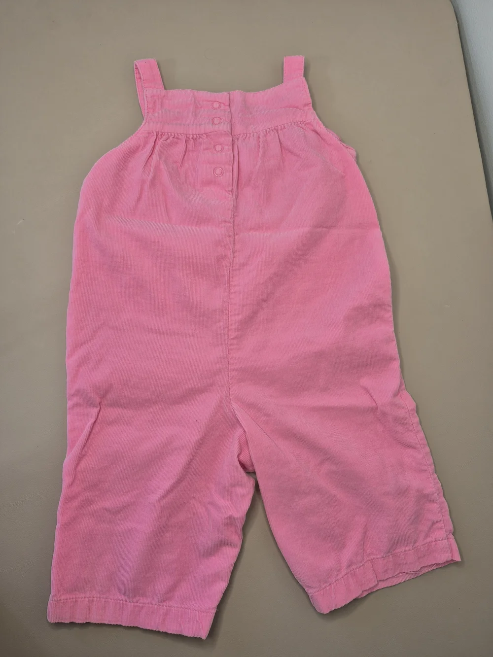Gymboree Pink Corduroy Scottie Dog Romper 3-6 Months
